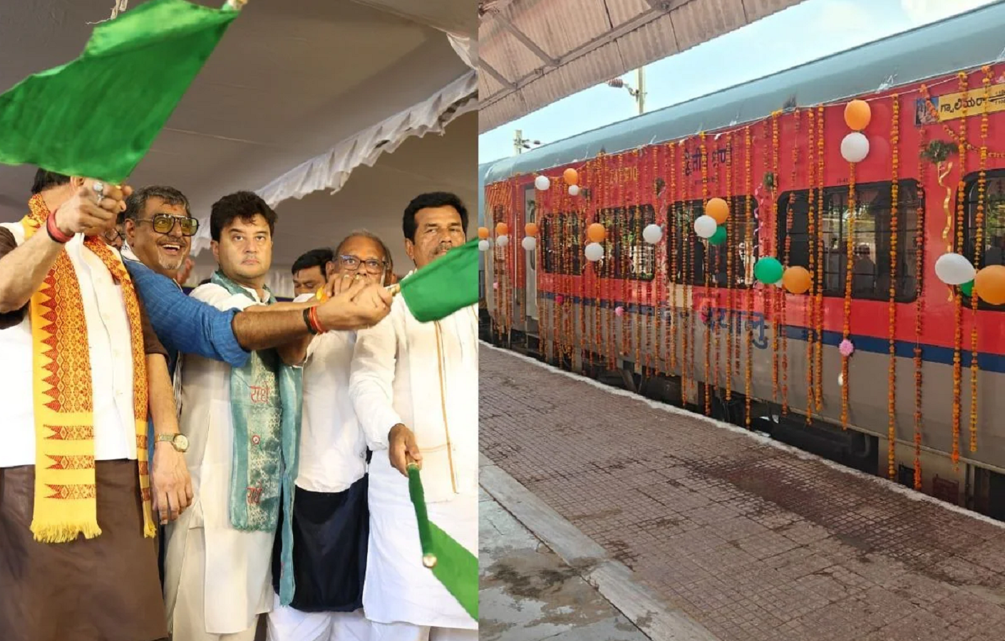 ग्वालियर को सौगातः आईटी शहर बैंगलोर के लिए शुरू हुई रेल सेवा, सीएम का ऐलान होगी कैबिनेट बैठक