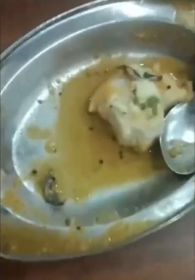 Lizard served with idli-sambar in Satna restaurant