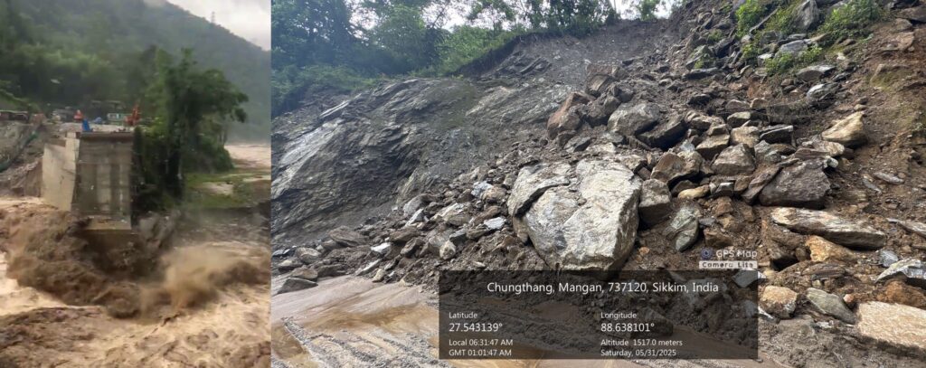 Sikkim Army Camp Landslide