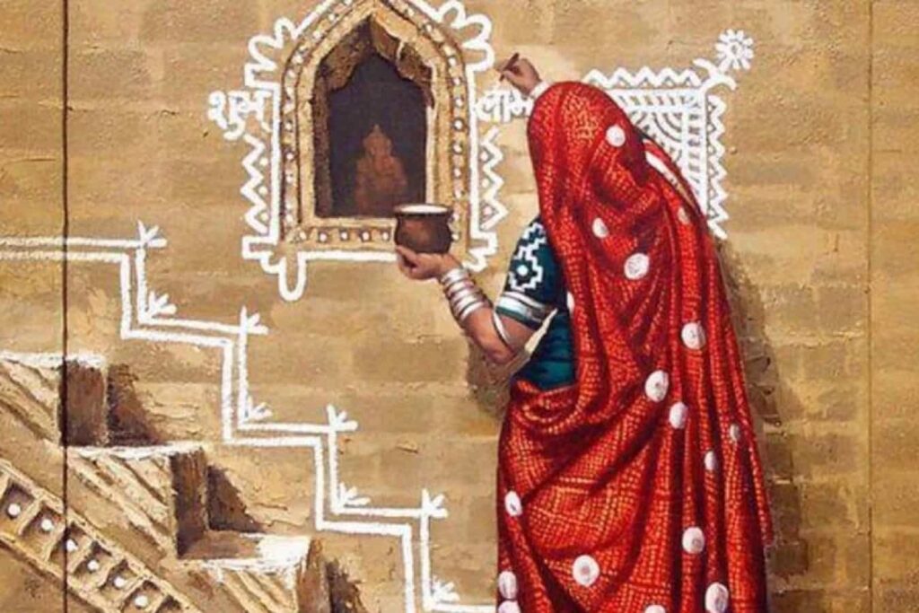 Mandana Art Story In Hindi