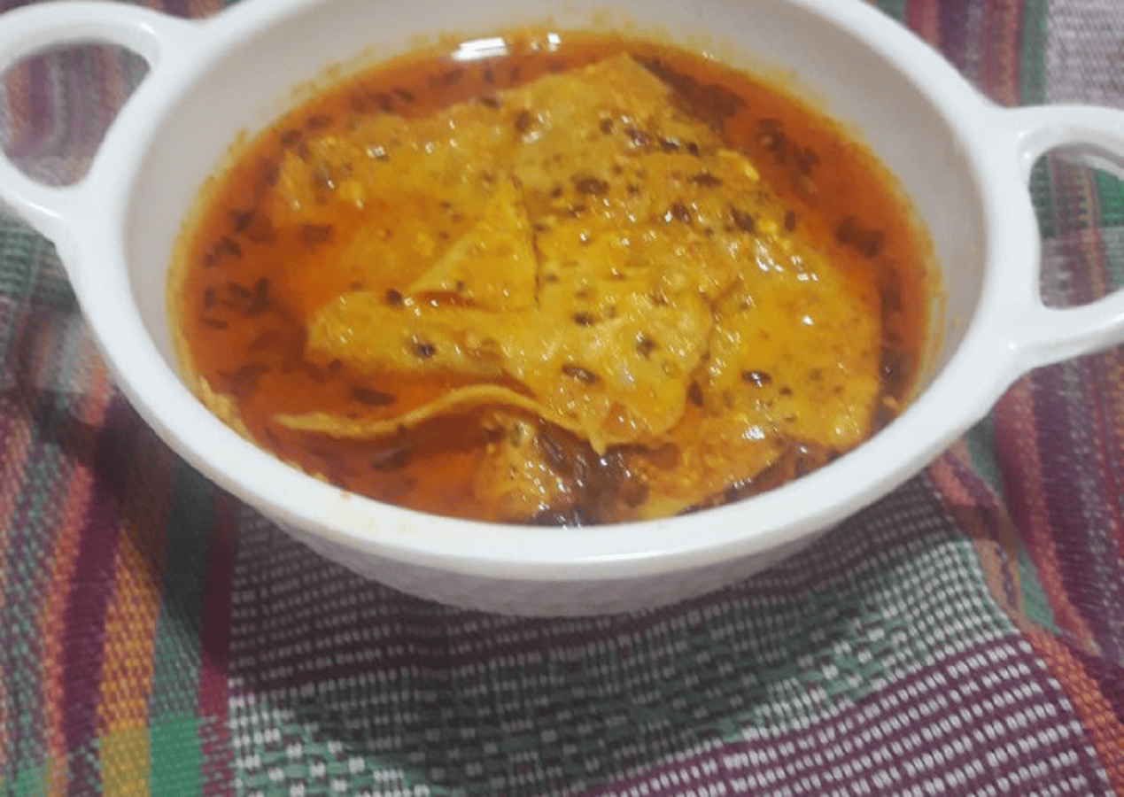 पापड़ टमाटर की जायकेदार सब्जी रेसिपी