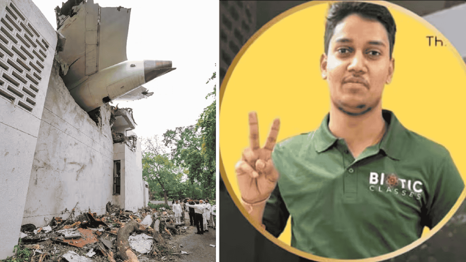 डॉक्टर बनने का सपना लेकर गया था ग्वालियर का आर्यन, प्लेन हादसे में मौत, बिल्डिग में कर रहा था लंच
