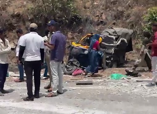 Another big accident in Sohagi hill of Rewa