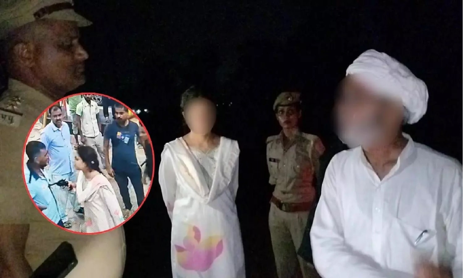 युवती ने कर्मचारी पर तानी रिवॉल्वर, परिवार के तीन लोग हिरासत में
