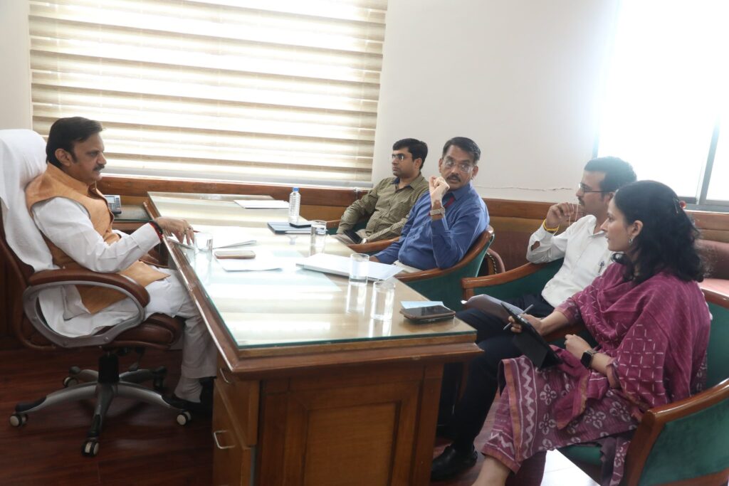 Deputy Chief Minister Rajendra Shukla