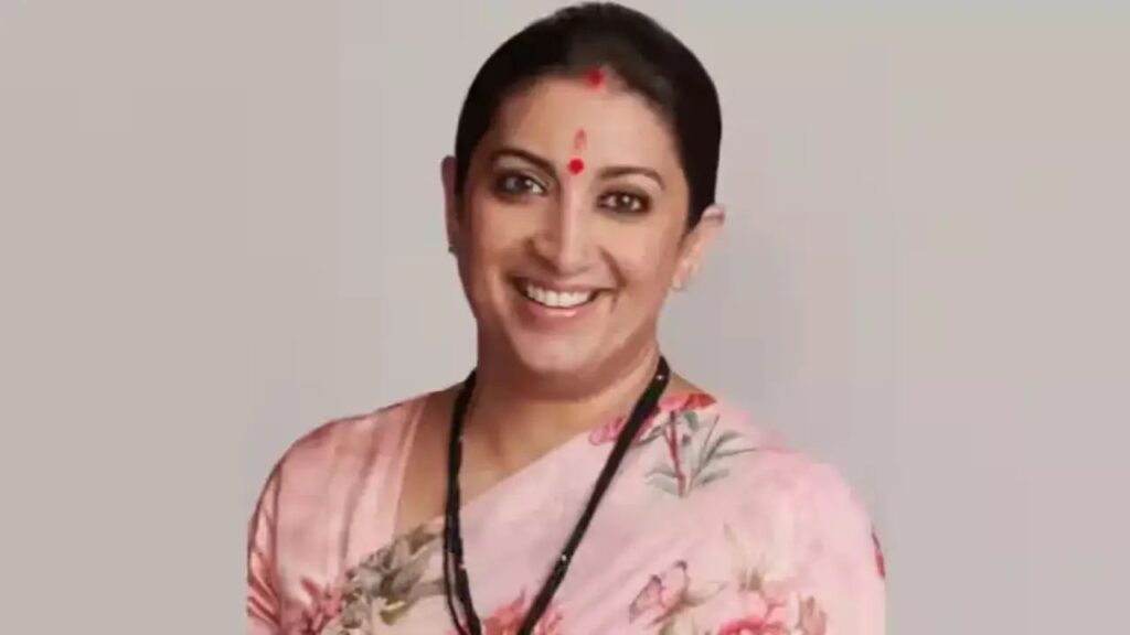 Smriti Irani Highly Paid Tv Actress