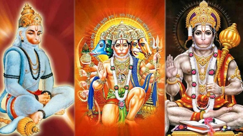 bajarng bali ne kyun liya panchmukhi avtar