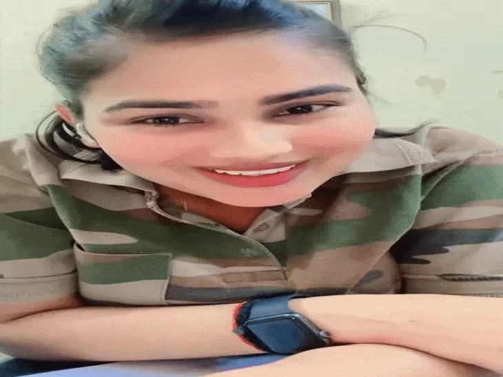Reel of police station in-charge Ankita Mishra goes viral in Rewa