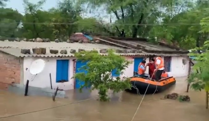 flood in Rewa