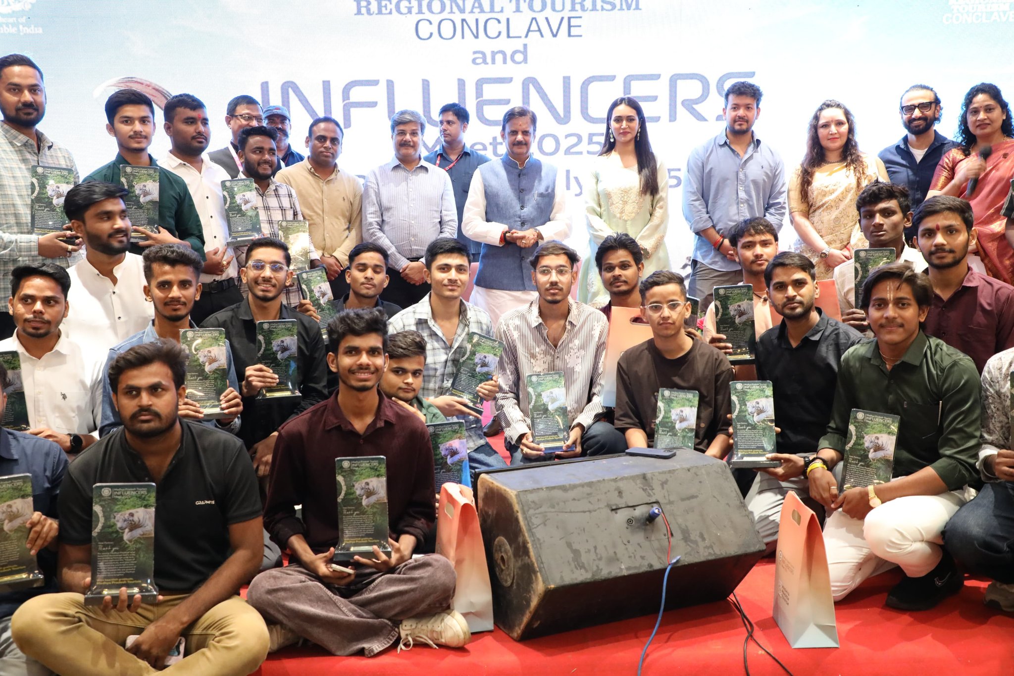 Deputy Chief Minister took part in the influencer meet in the Regional Tourism Conclave in Rewa