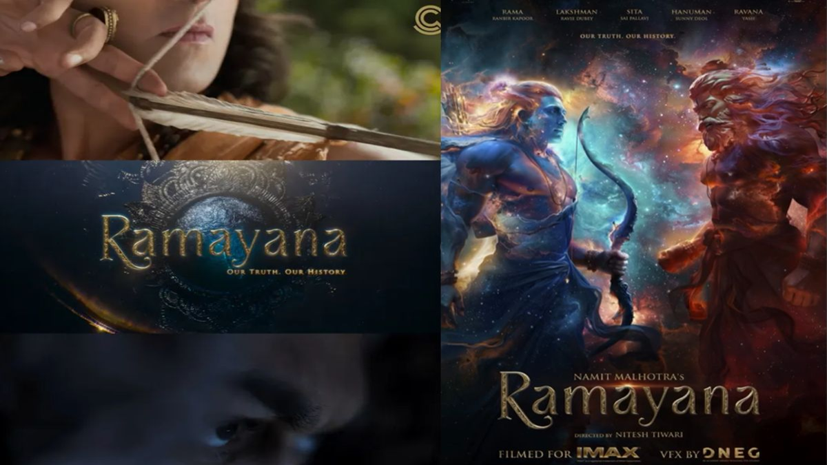 नितेश तिवारी की ‘रामायण’ का पहला टीज़र रिलीज़, रणबीर कपूर और यश का दमदार लुक