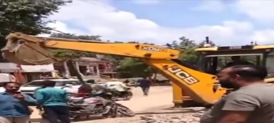 sewer line project in Rewa
