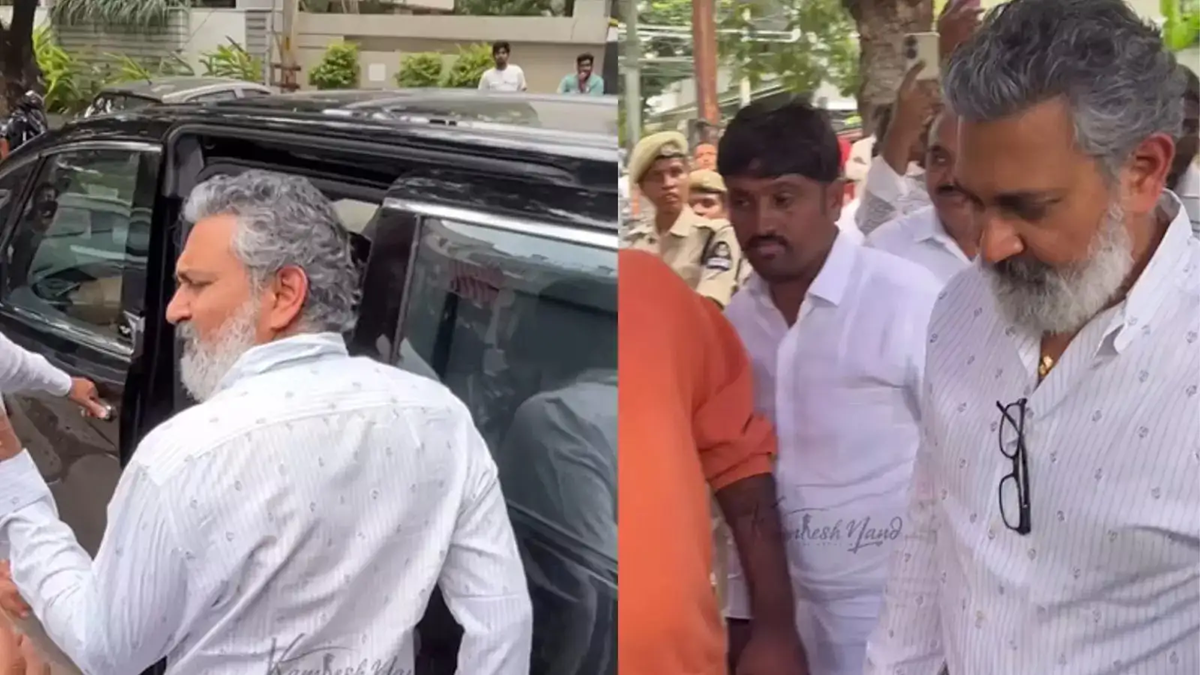 कोटा श्रीनिवास राव के अंतिम संस्कार में, सेल्फी लेने की कोशिश कर रहे फैन पर भड़के एसएस राजामौली, पास आने पर दिया धक्का