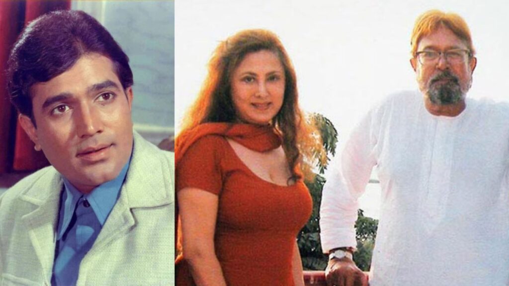 Anita Advani and Rajesh Khanna
