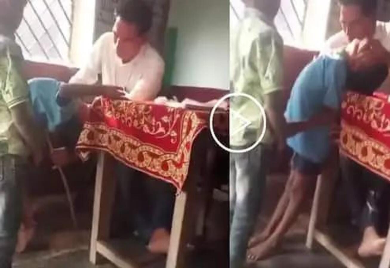 MP Viral Video : टीचर की हैवानियत! 6 साल के बच्चे की मोड़ी गर्दन, पीठ पर मारे मुक्के 
