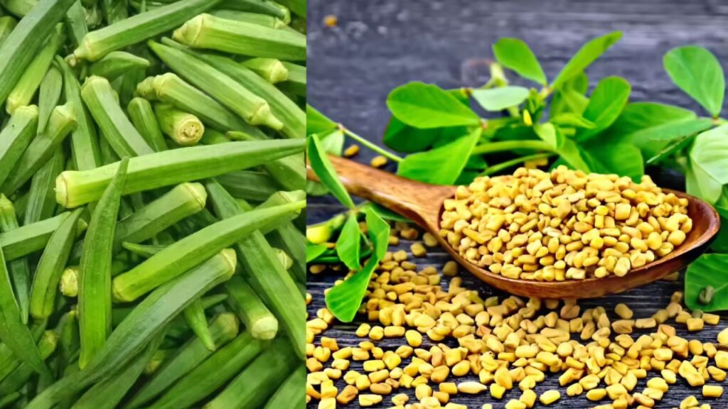 Okra Fenugreek Seeds Water Benefits