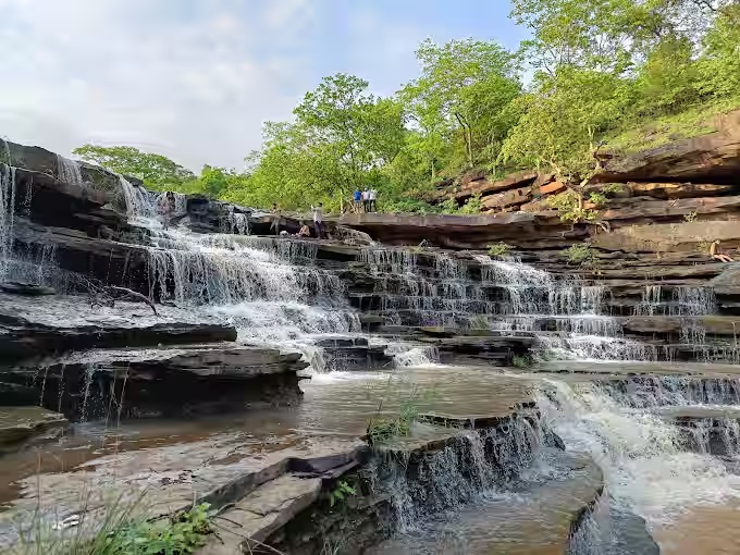 Raja Baba Waterfall in Satna