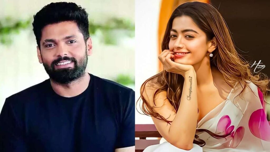 Raskshit Shetty and Rashmika Mandanna
