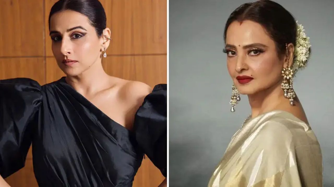 Rekha and Vidya Balan