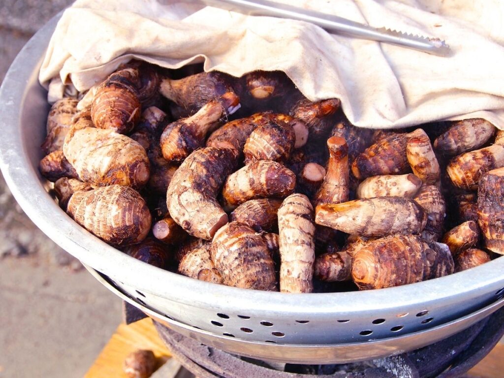 Taro roots Benefits