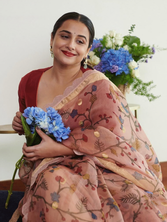Hartalika Teej: हरतालिका तीज पर खास दिखने के लिए Vidya Balan का यह साड़ी लुक करें ट्राई