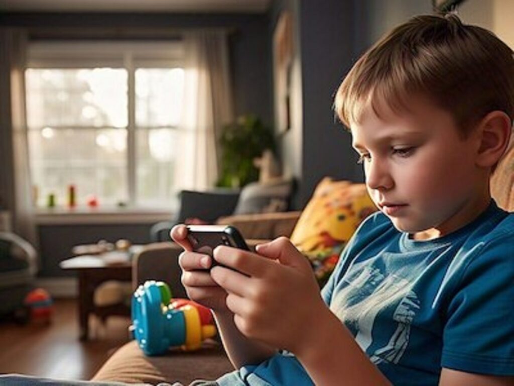 Mobile games are dangerous for children