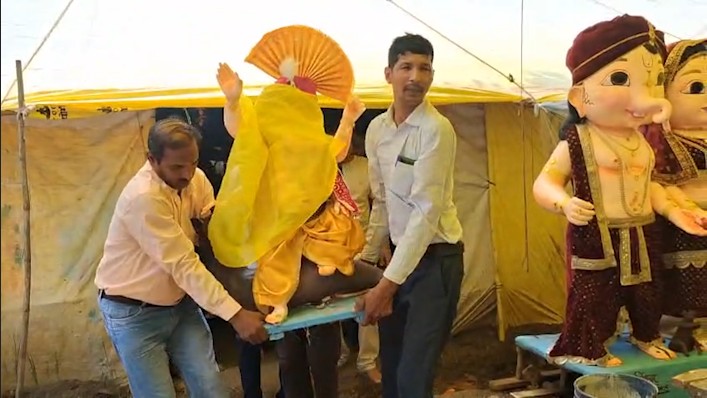 Ganesh Chaturthi celebrated in Rewa