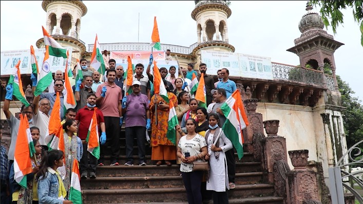 har ghar tiranga har ghar svachchhata abhiyaan