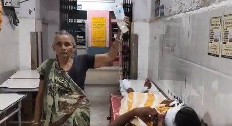 Lack of health facilities exposed again in District Hospital Satna