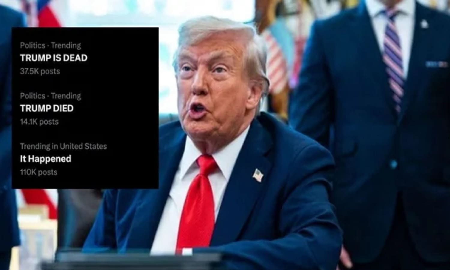 trump is dead
