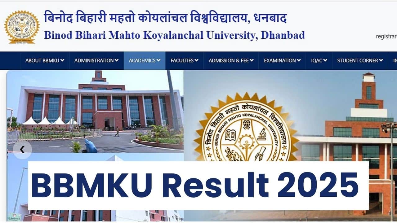 BBMKU Result 2025 Direct Link