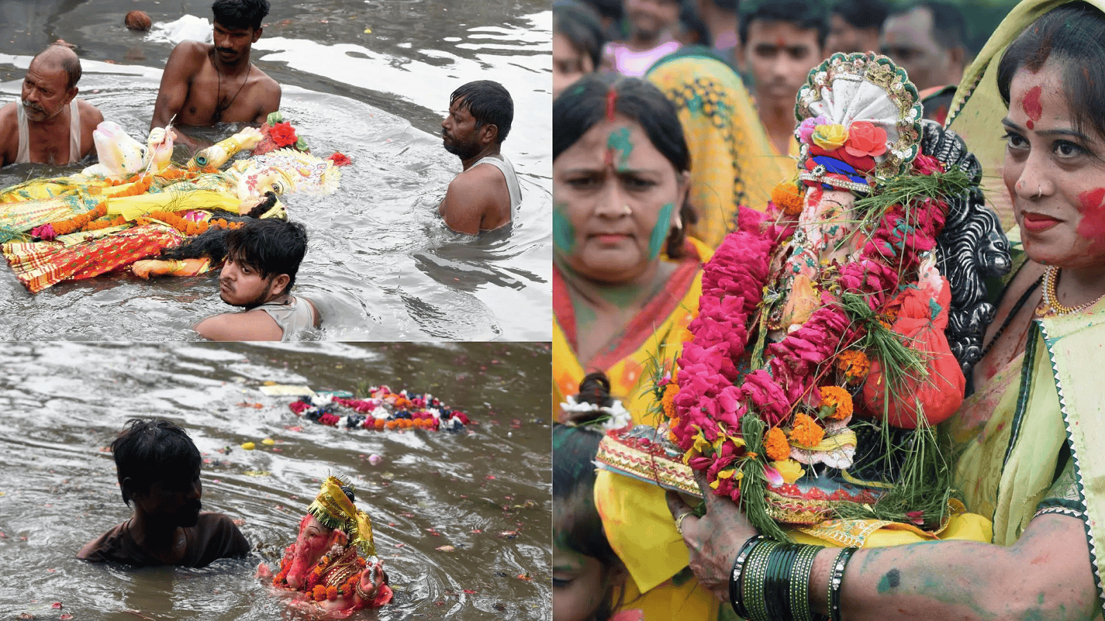 रीवा के बीहर-बिछिया नदी के तीन घाटों में होगी बप्पा की विदाई, तैनात किए गए गोताखोर एवं एनडीआरएफ टीम