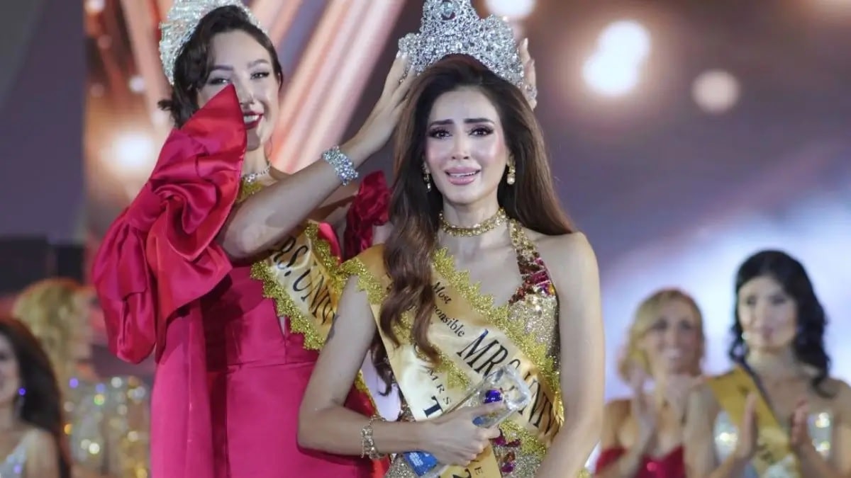 Sherry Singh was crowned Mrs Universe 2025