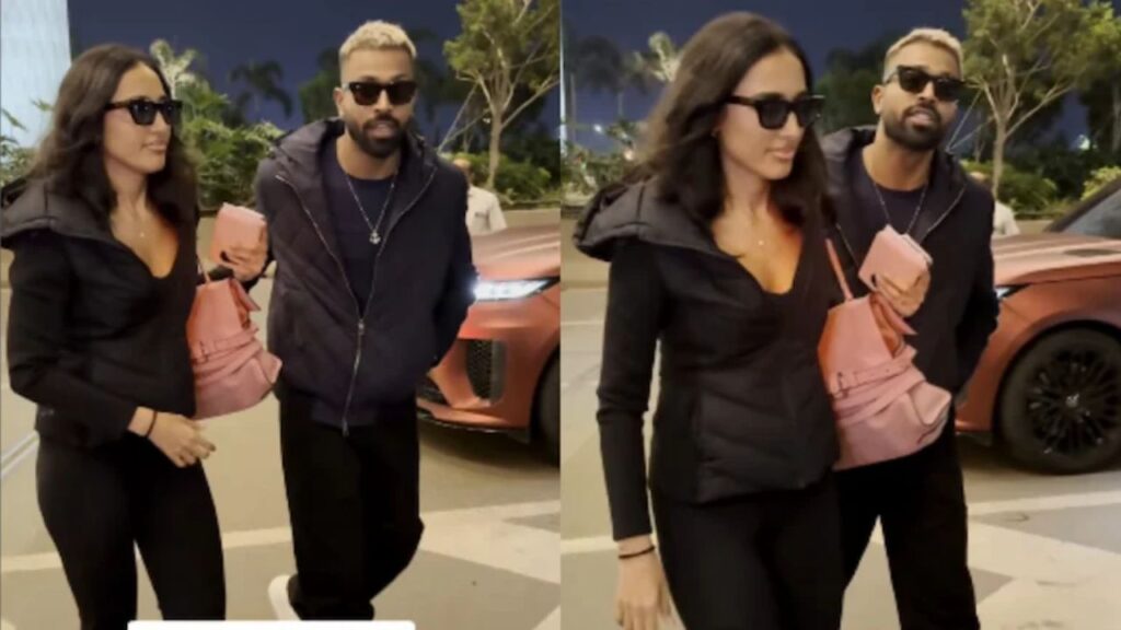 Hardik Pandya Spotted with Mahieka Sharma