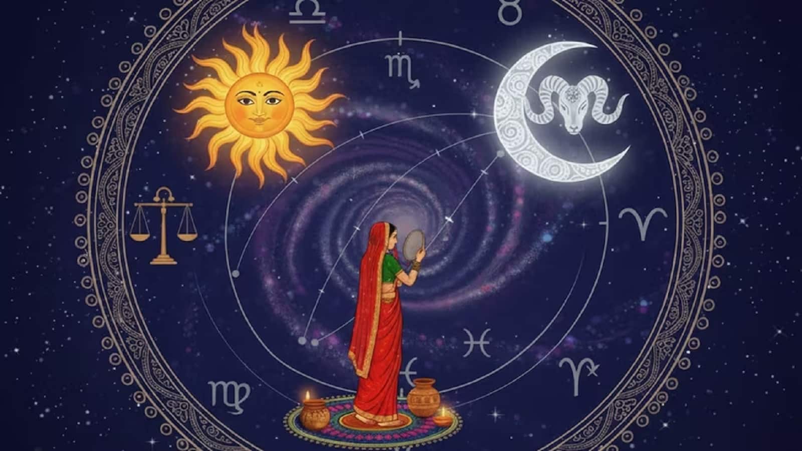 Karwa Chauth 2025 And A Glimpse of Astrology : सूर्य-चंद्रमा की चाल से इन राशियों की….”हो जाएगी बल्ले-बल्ले”