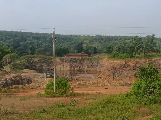 Harraha village in Mauganj has been devastated by illegal mining