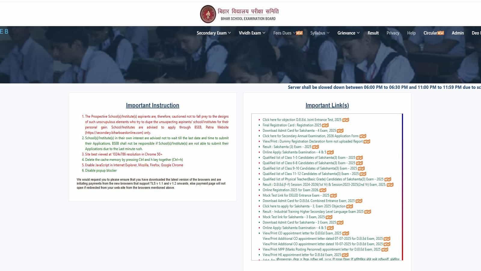 BSEB Bihar DEIEd Answer Key 2025 Direct Link