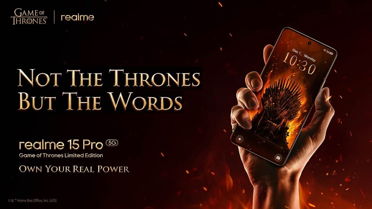 Realme 15 Pro: Game-of-Thrones Edition