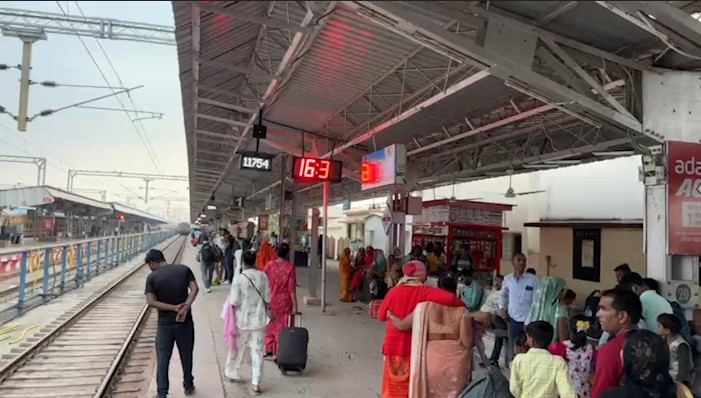 Accident averted at Rewa station