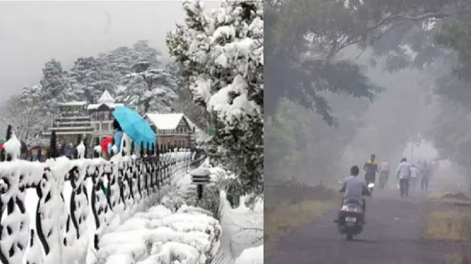 पहाड़ों पर हिमपात, उत्तर-भारत समेत एमपी में गुलाबी ठंड की दस्तक, 17 साल बाद अक्टूबर में लुढ़का पारा