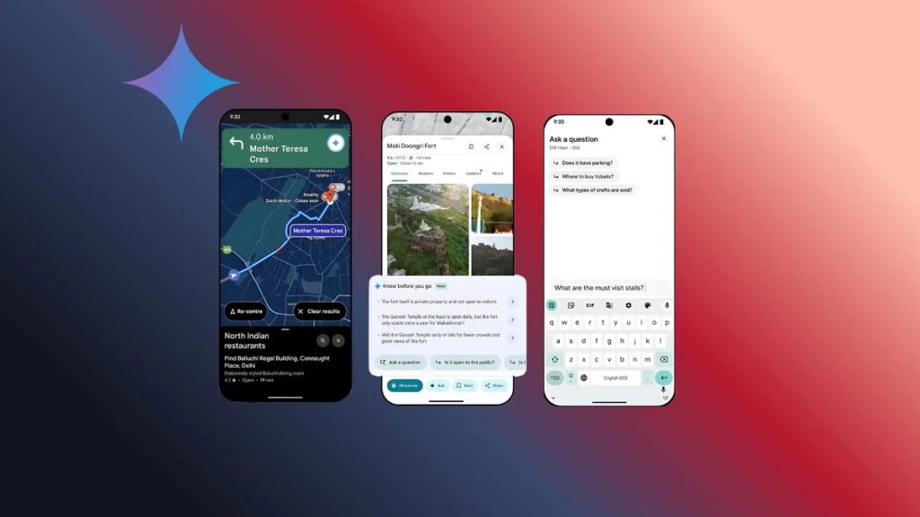 Google Maps Gemini AI In India