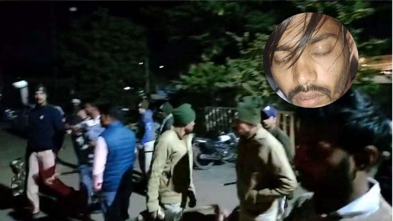 MP police half encounter case of accused Salman in child assault incident