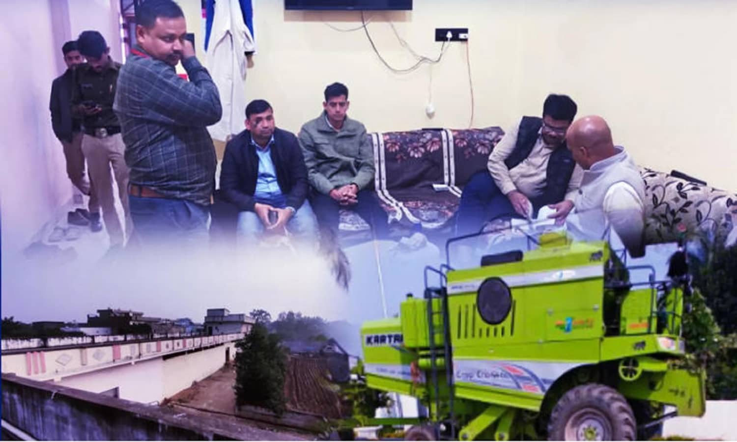 300 रुपए की तनख्वाह वाले प्रबंधक के फॉर्म हाउस में मिली 5 करोड़ की रईसी का खुलासा