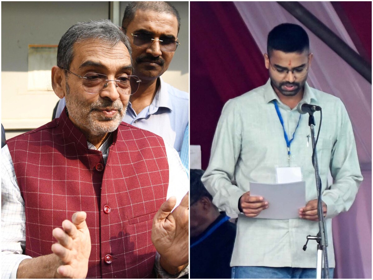 Bihar Politics : बिना चुनाव लड़े मंत्री बने दीपक प्रकाश, बोले- पिता जी से पूछिए, क्यों बनाया मिनिस्टर