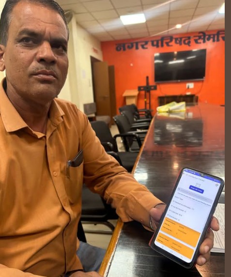 Entertainment package to the first BLO who did 100% voter list digitization in Rewa