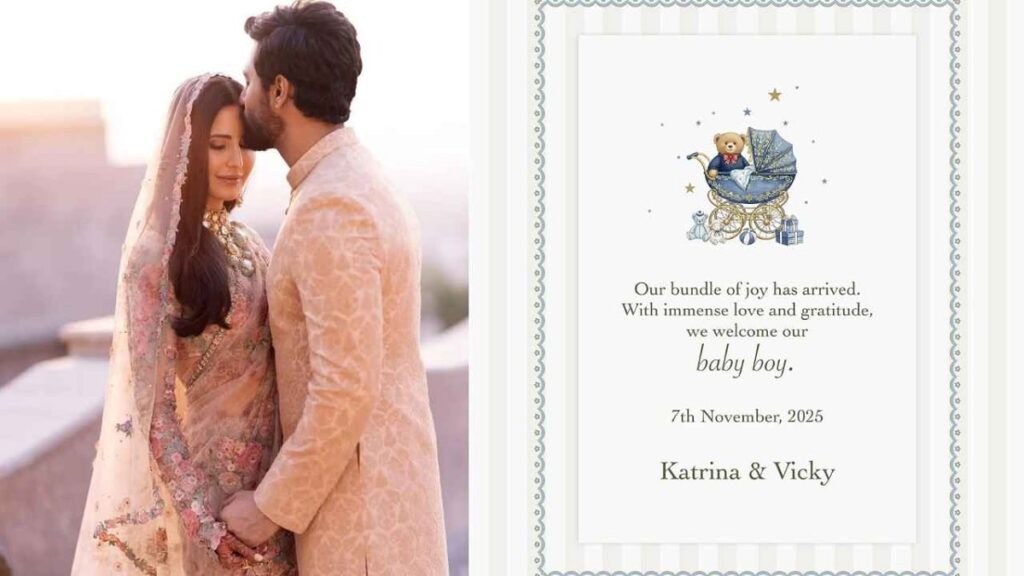 Vicky Kaushal and Katrina Kaif blessed with a son