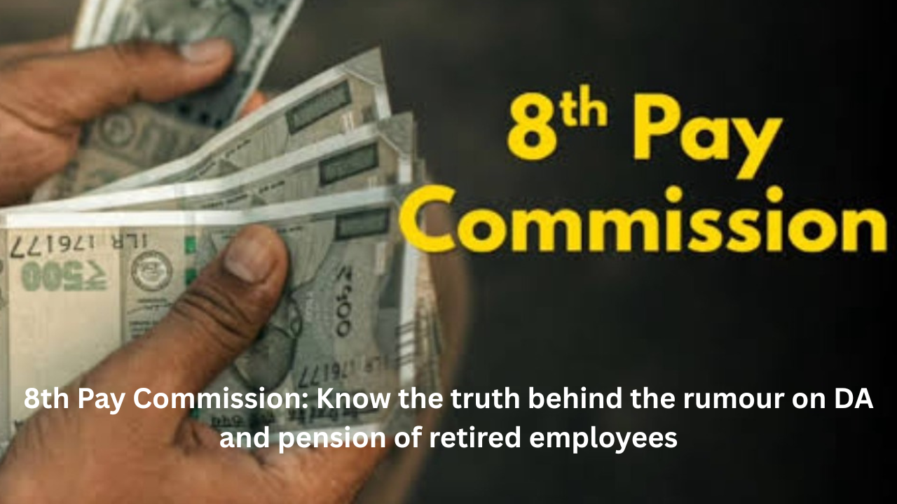 Indian currency notes representing discussion around 8th Pay Commission DA and pension updates