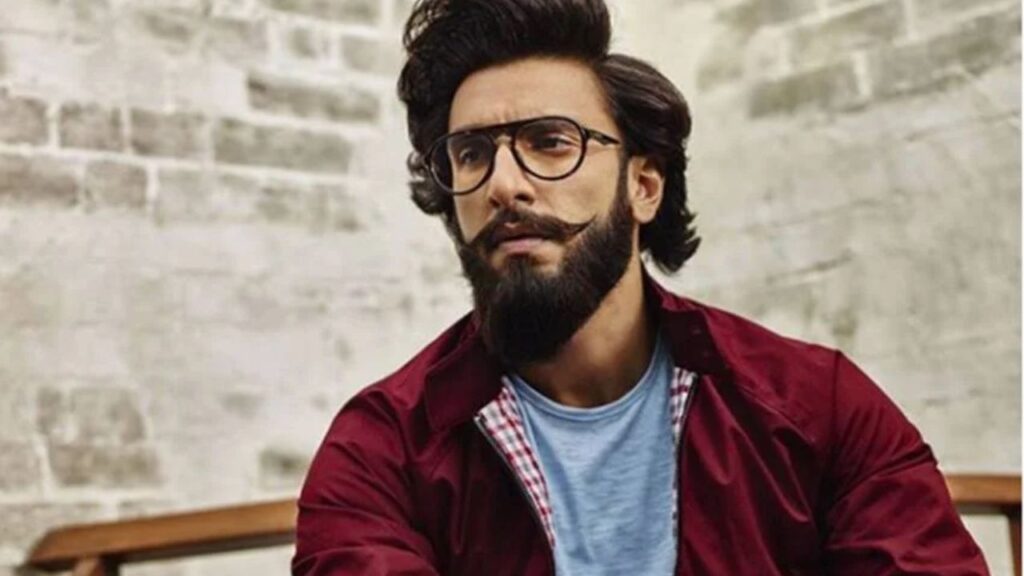 Actor Ranveer Singh in a casual look during a promotional or public appearance