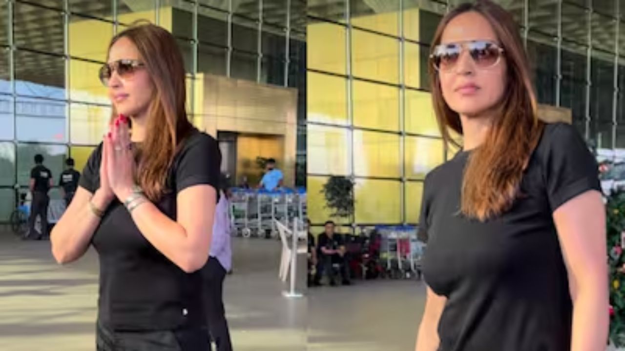Esha Deol Airport Viral Video