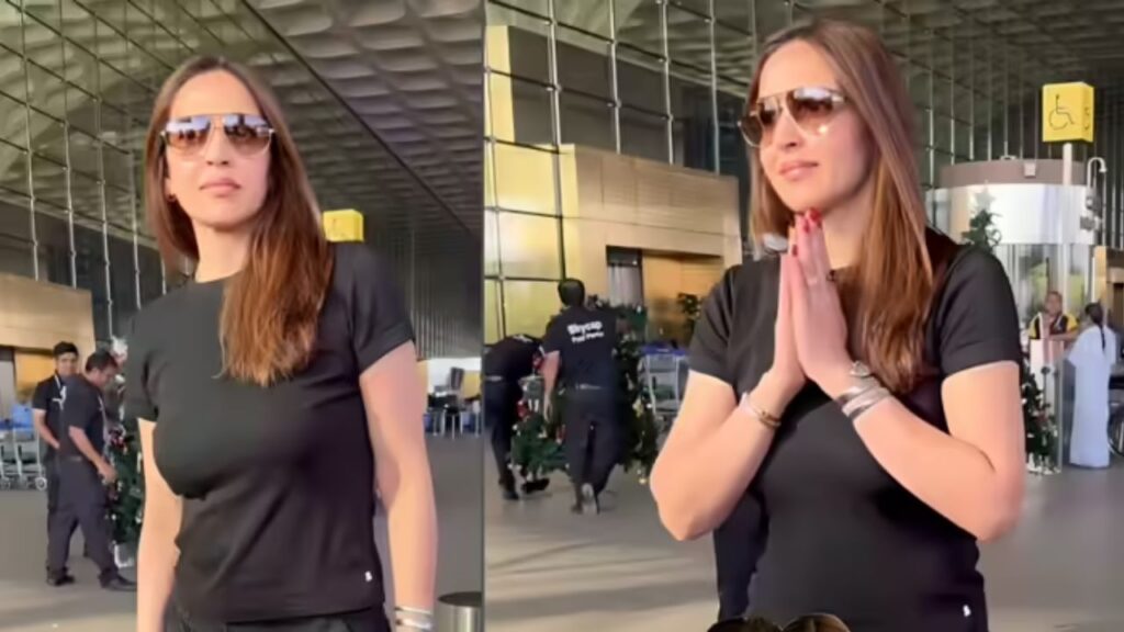 Esha Deol Airport Viral Video